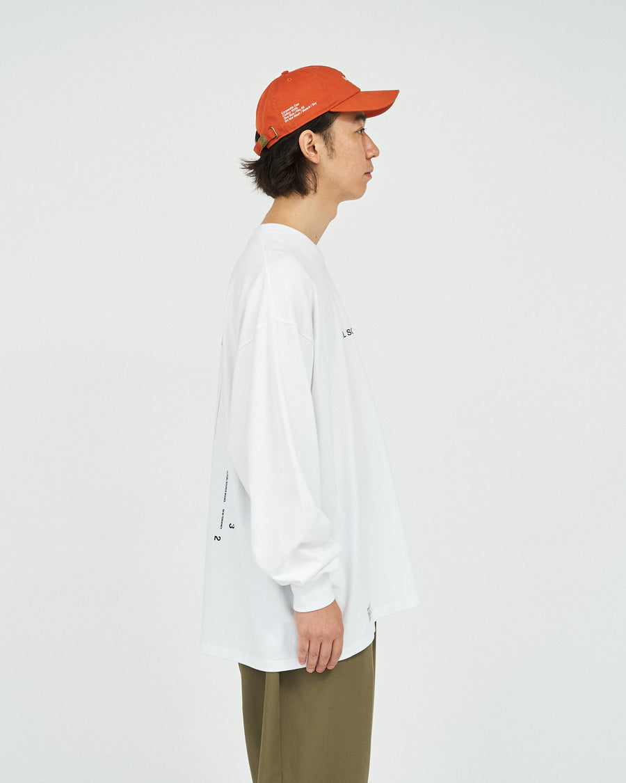 AS×FS CORPORATE L/S TEE “BOOK STACK”