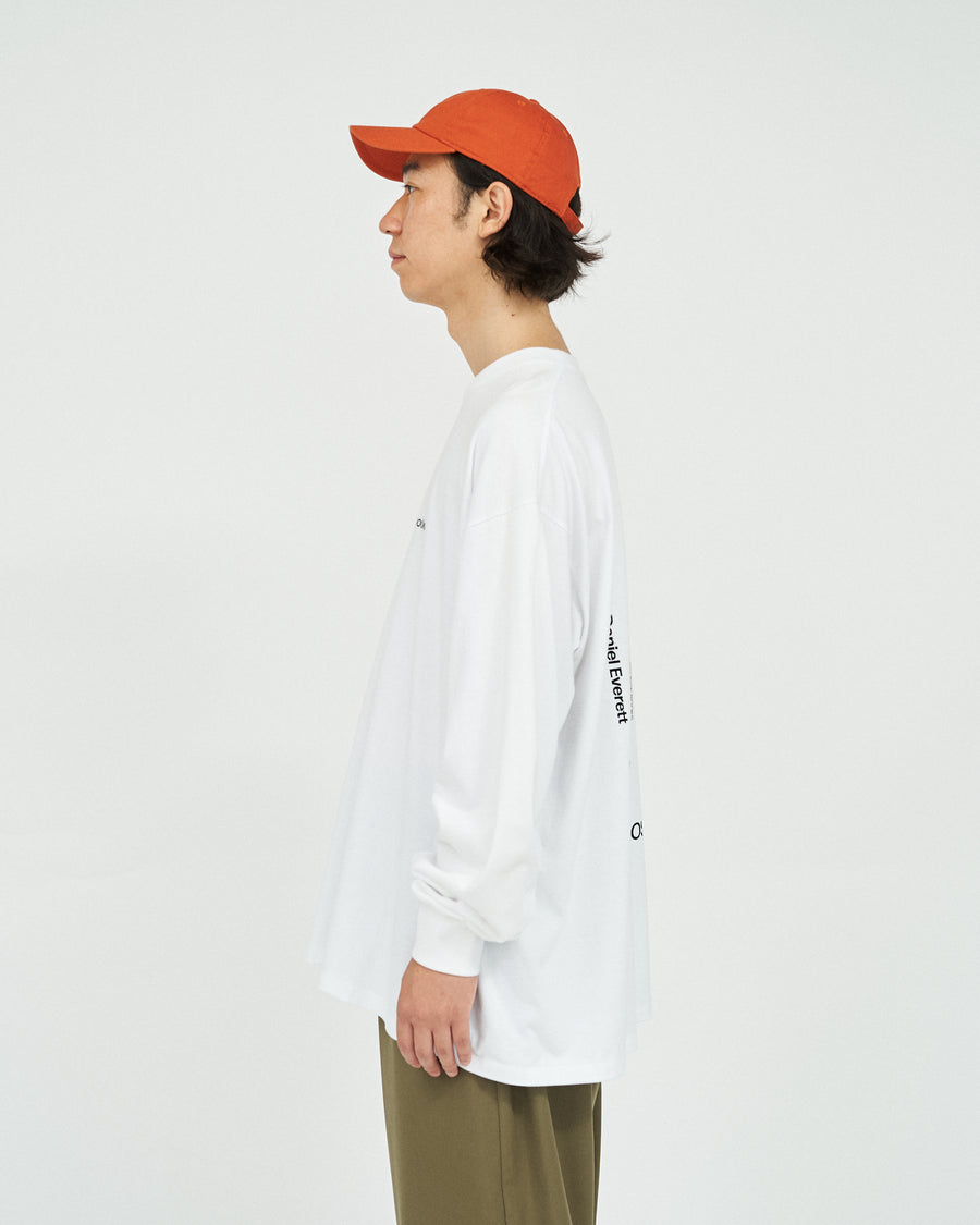 AS×FS CORPORATE L/S TEE “BOOK STACK”