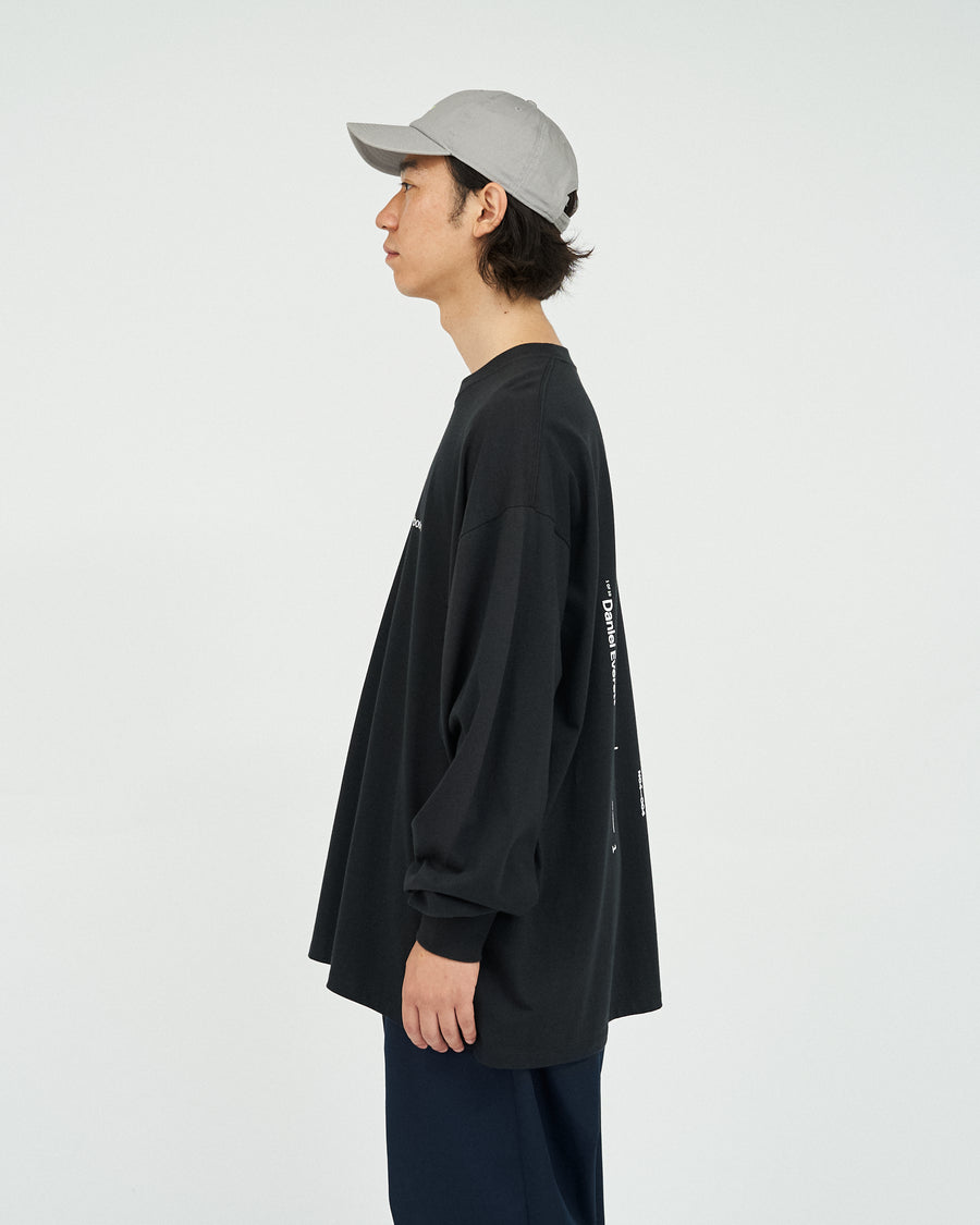 AS×FS CORPORATE L/S TEE “BOOK STACK”