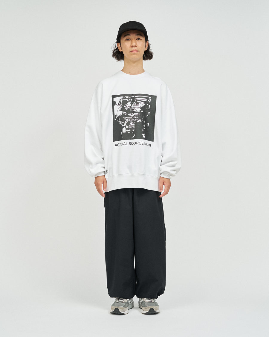 AS×FS LIGHT OZ CREW NECK SWEAT  “LITHOGRAPH”