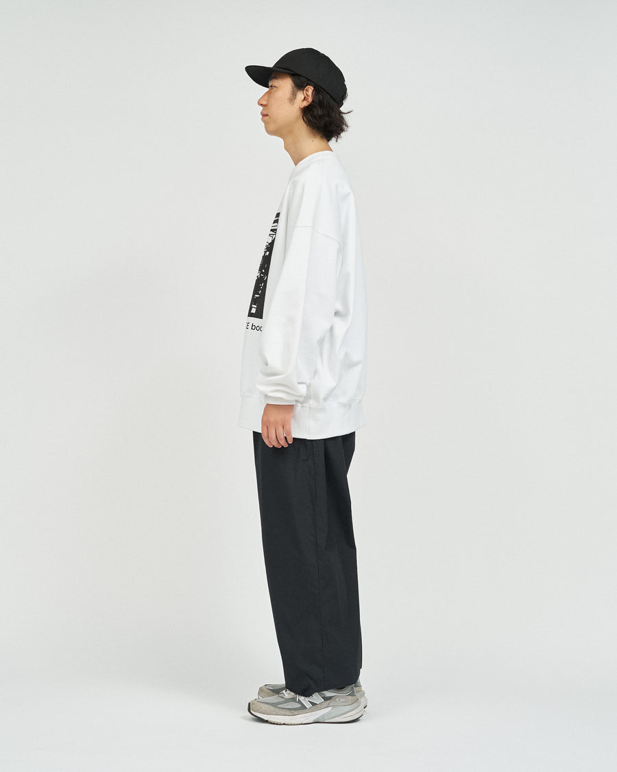 AS×FS LIGHT OZ CREW NECK SWEAT  “LITHOGRAPH”