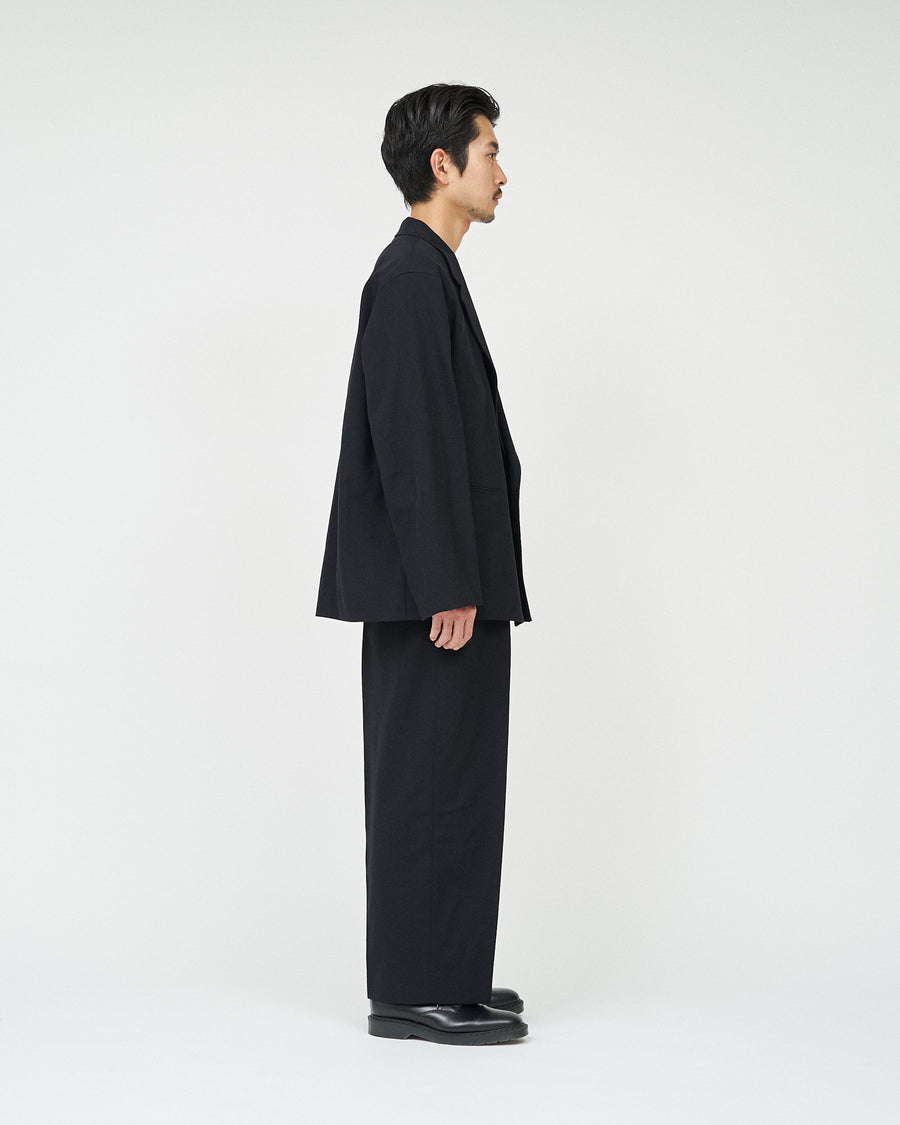 Wool Gabardine Cardigan Jacket FS