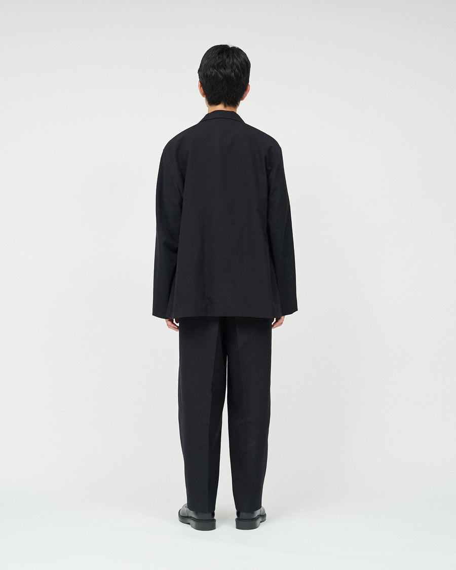 Wool Gabardine Cardigan Jacket FS