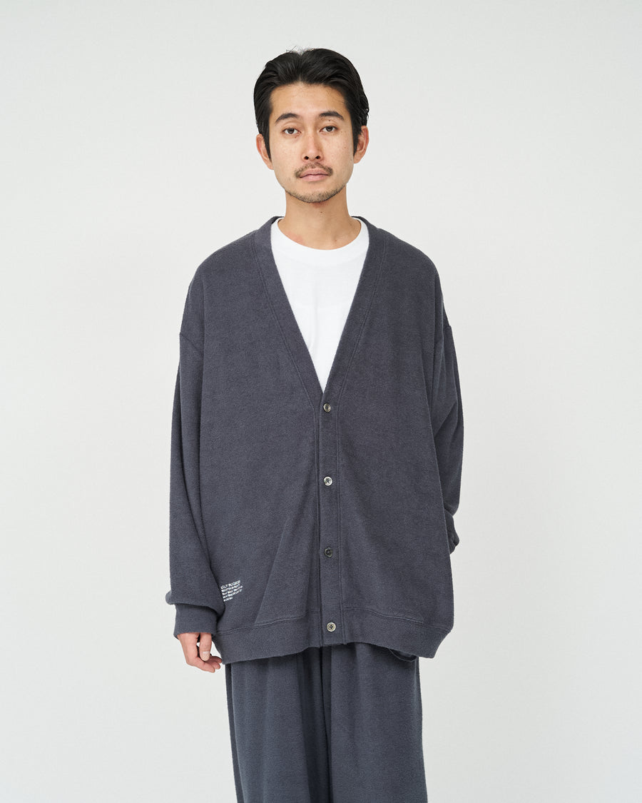 UTILITY PILE CARDIGAN SET-UP