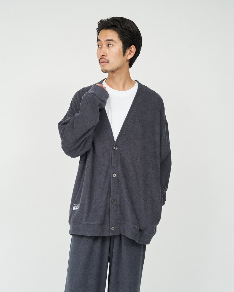 UTILITY PILE CARDIGAN SET-UP