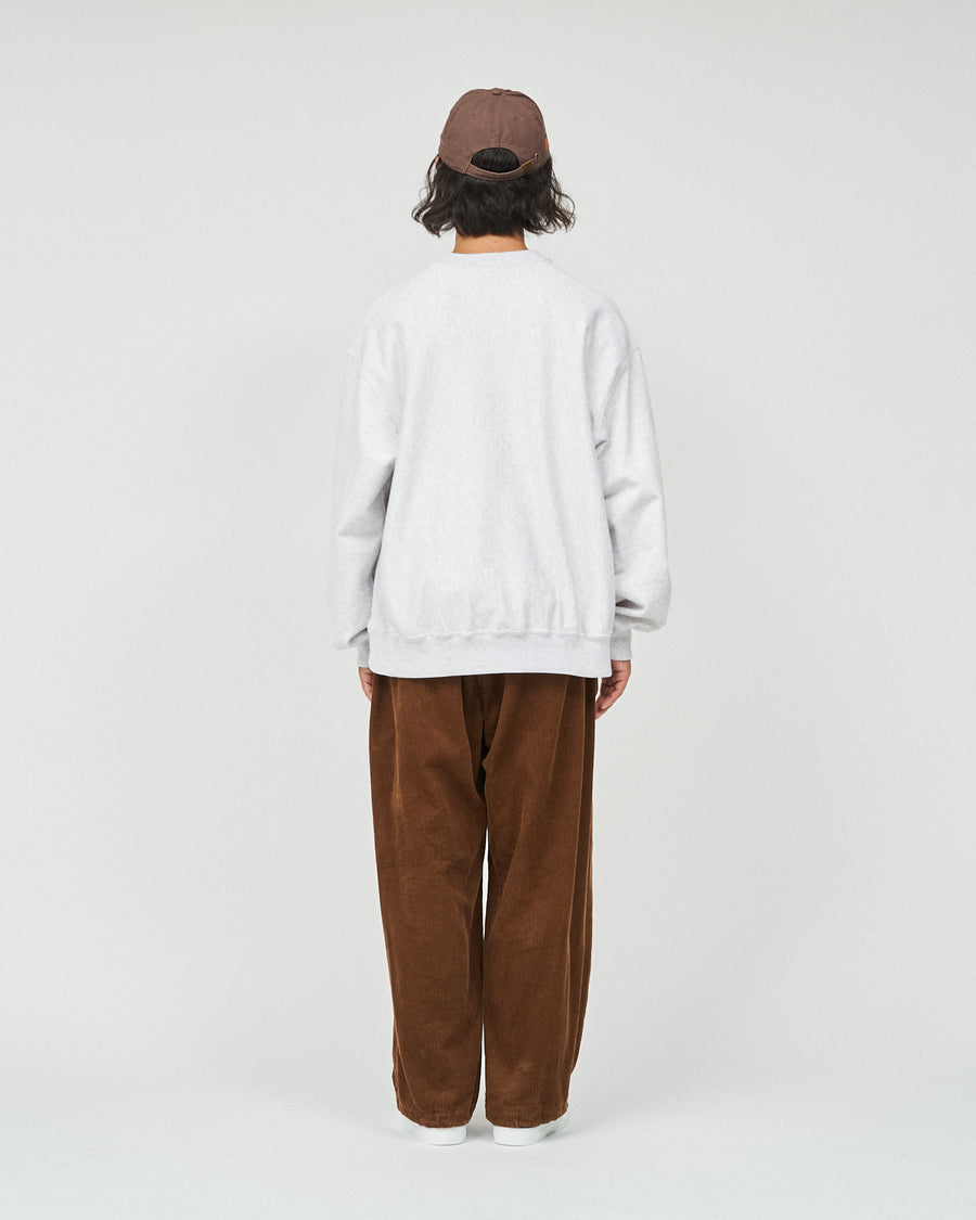 Soft＆Hard Sweat Crew-Neck P/O Wide