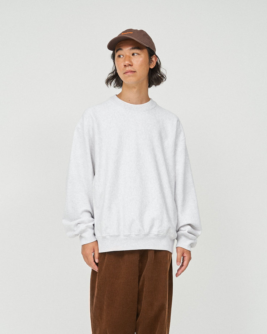 Soft＆Hard Sweat Crew-Neck P/O Wide