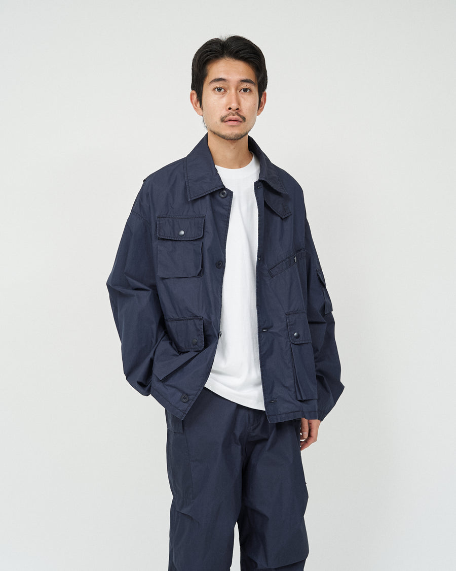 WAXED POPLIN FISHING JACKET