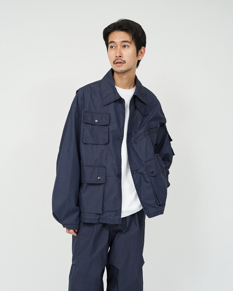 WAXED POPLIN FISHING JACKET