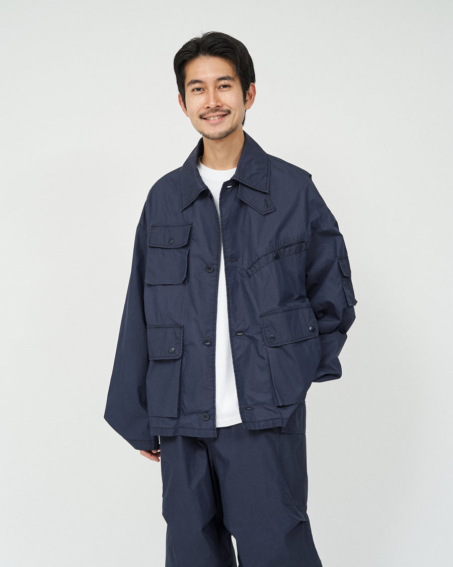 WAXED POPLIN FISHING JACKET