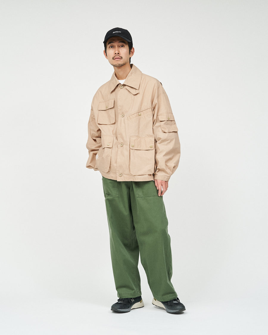 WAXED POPLIN FISHING JACKET