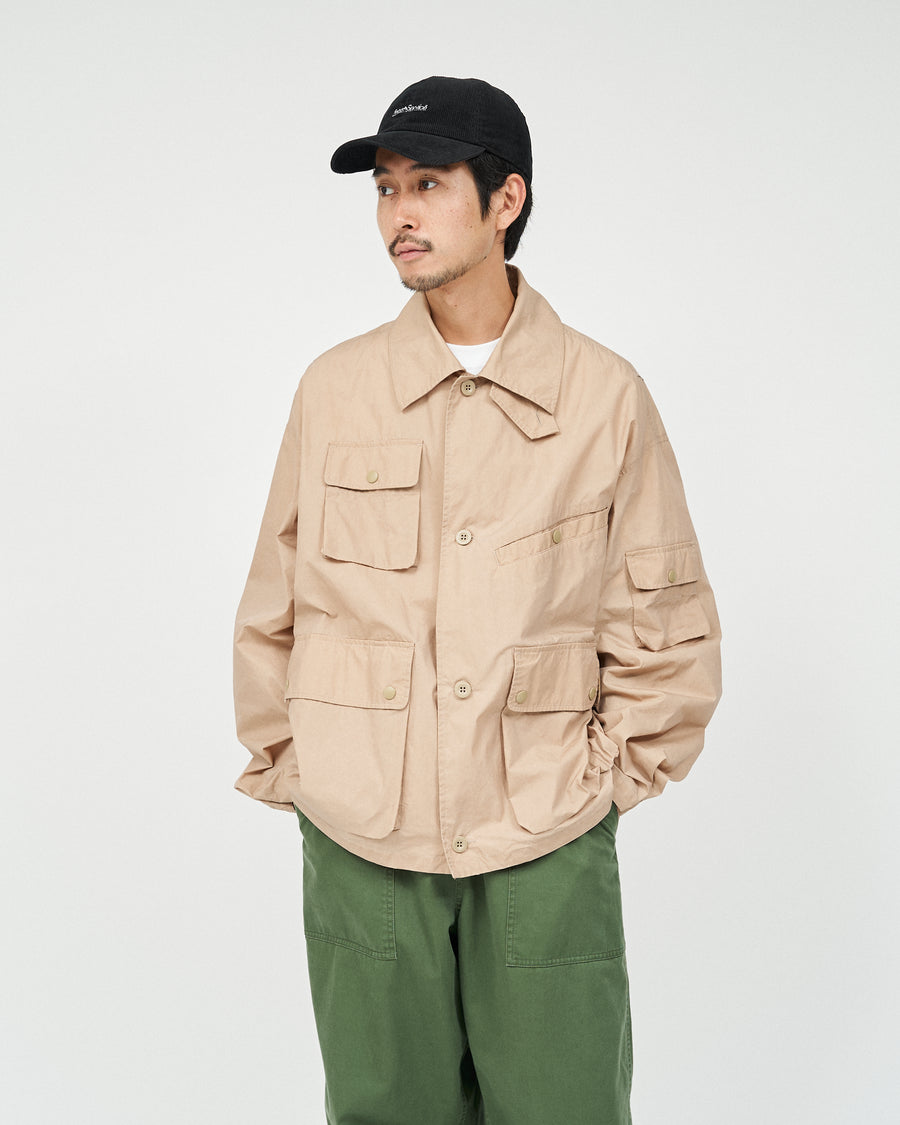 WAXED POPLIN FISHING JACKET