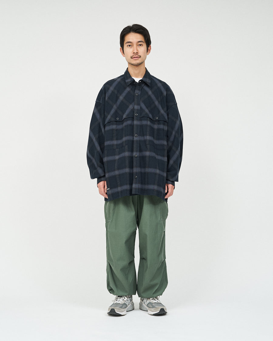 FLANNEL CHECK OVER YOKE SHIRT