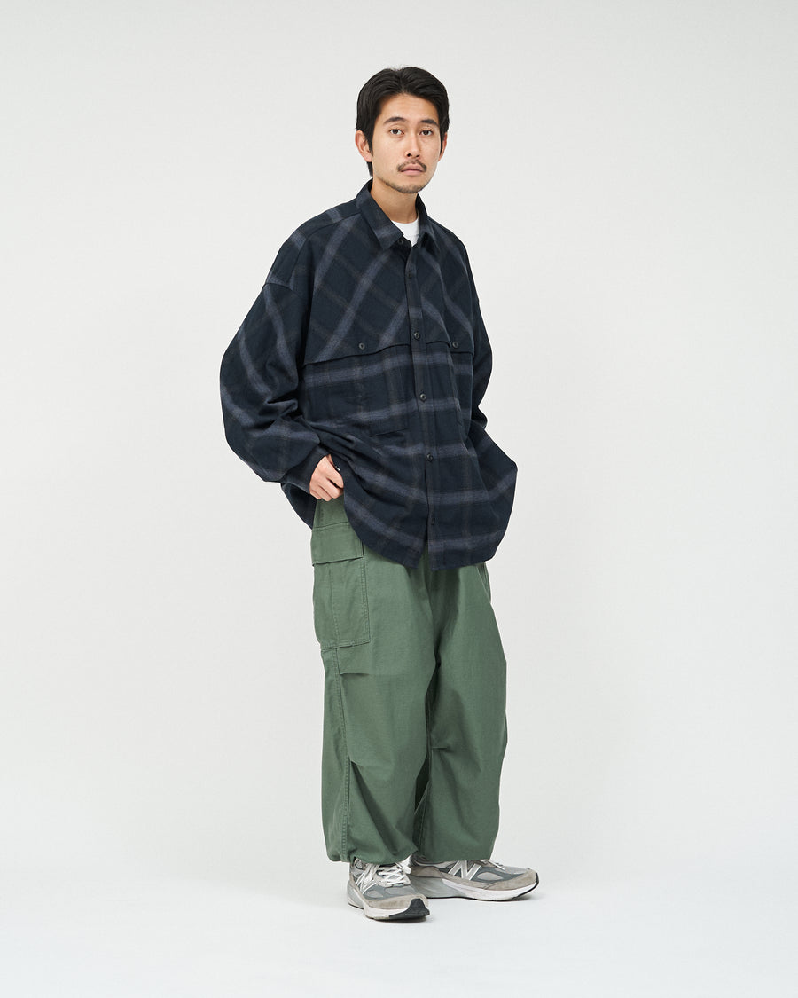 FLANNEL CHECK OVER YOKE SHIRT