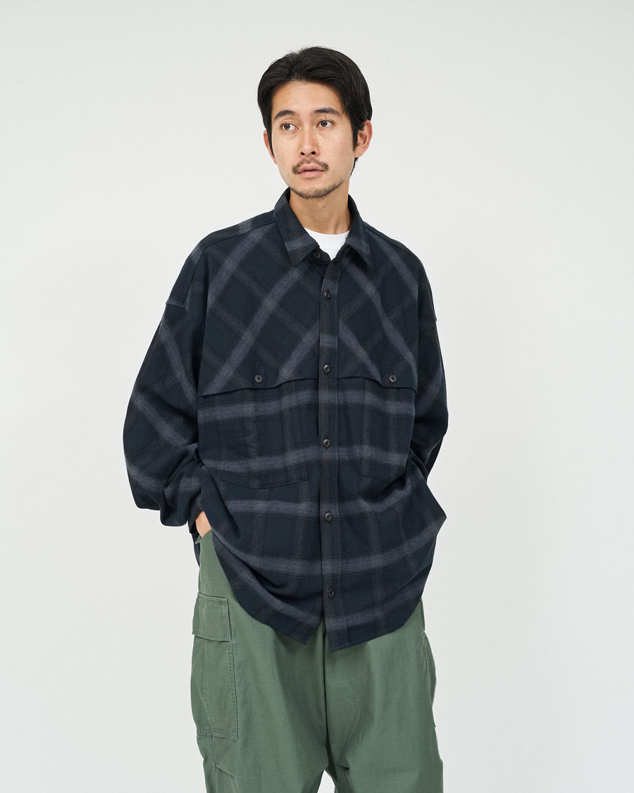 FLANNEL CHECK OVER YOKE SHIRT