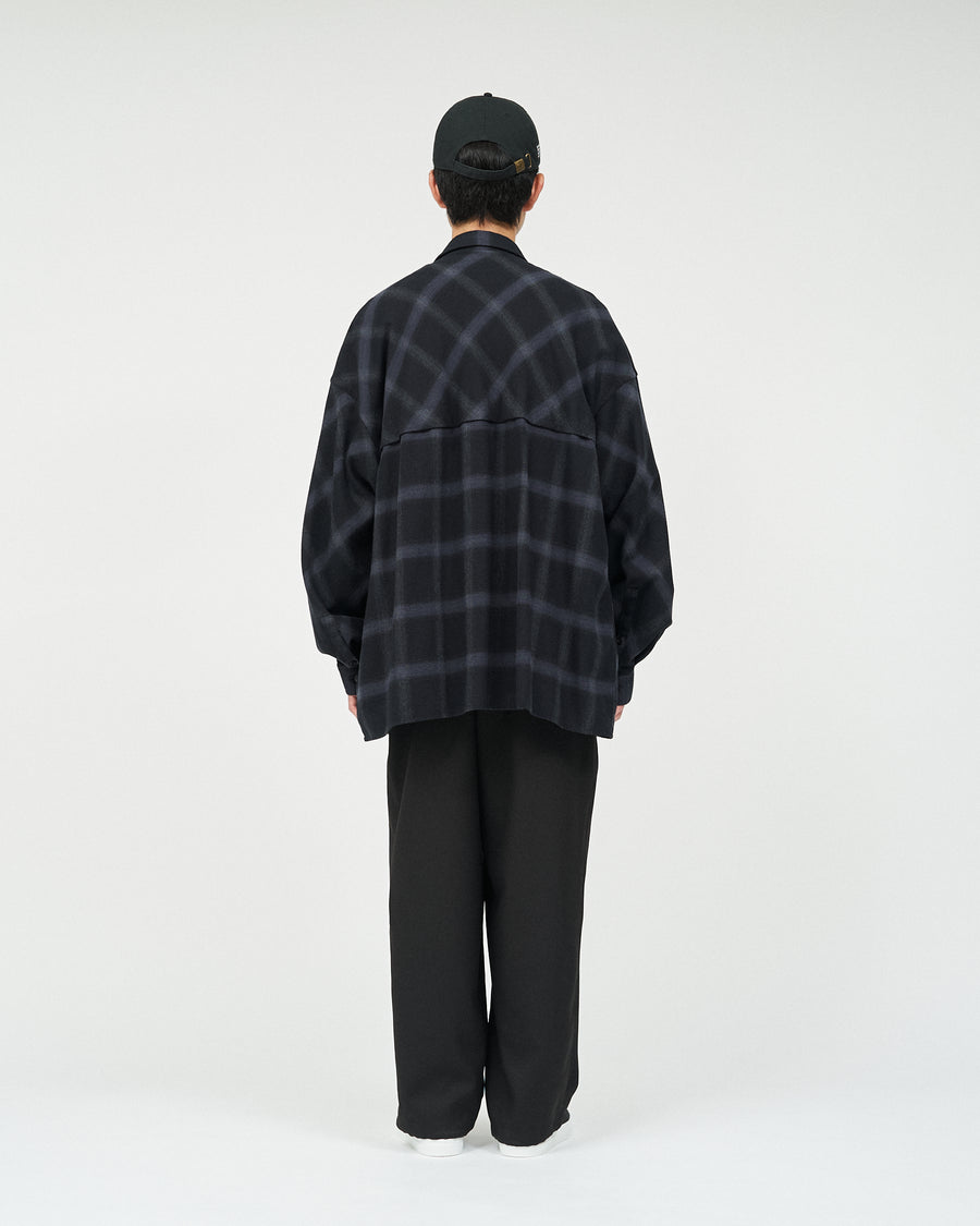 FLANNEL CHECK OVER YOKE SHIRT