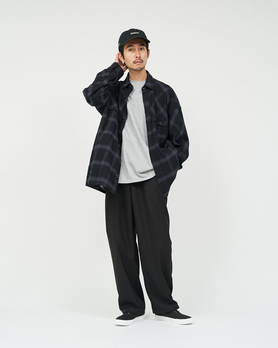FLANNEL CHECK OVER YOKE SHIRT