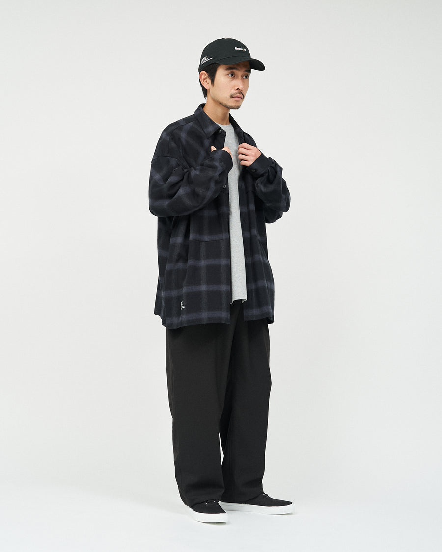 FLANNEL CHECK OVER YOKE SHIRT