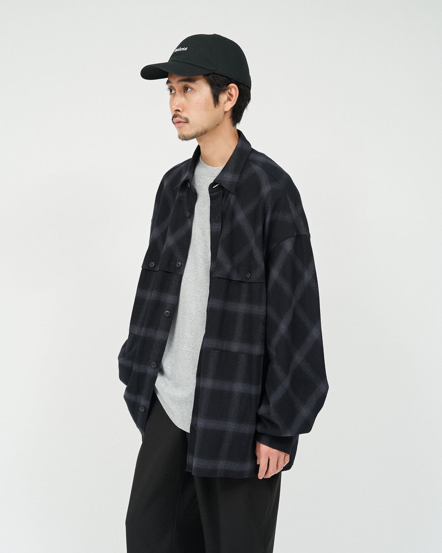 FLANNEL CHECK OVER YOKE SHIRT