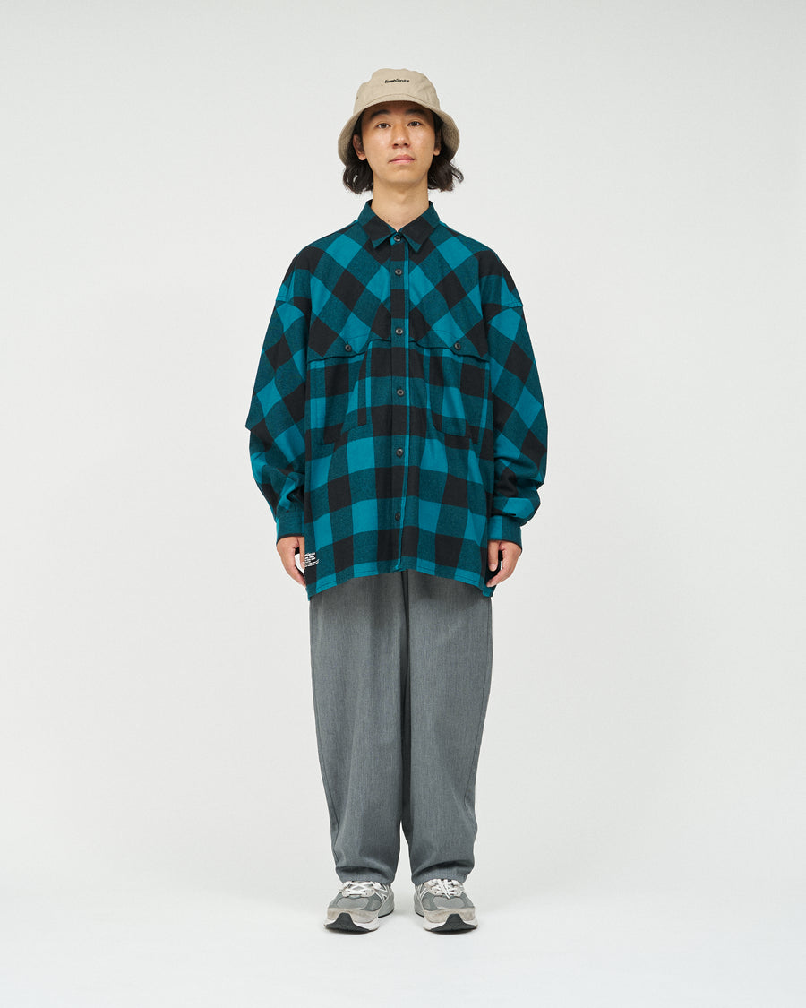 FLANNEL CHECK OVER YOKE SHIRT