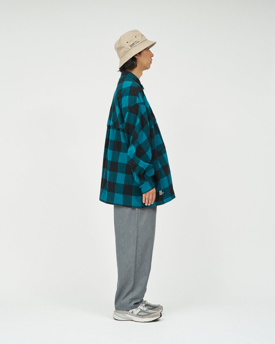 FLANNEL CHECK OVER YOKE SHIRT