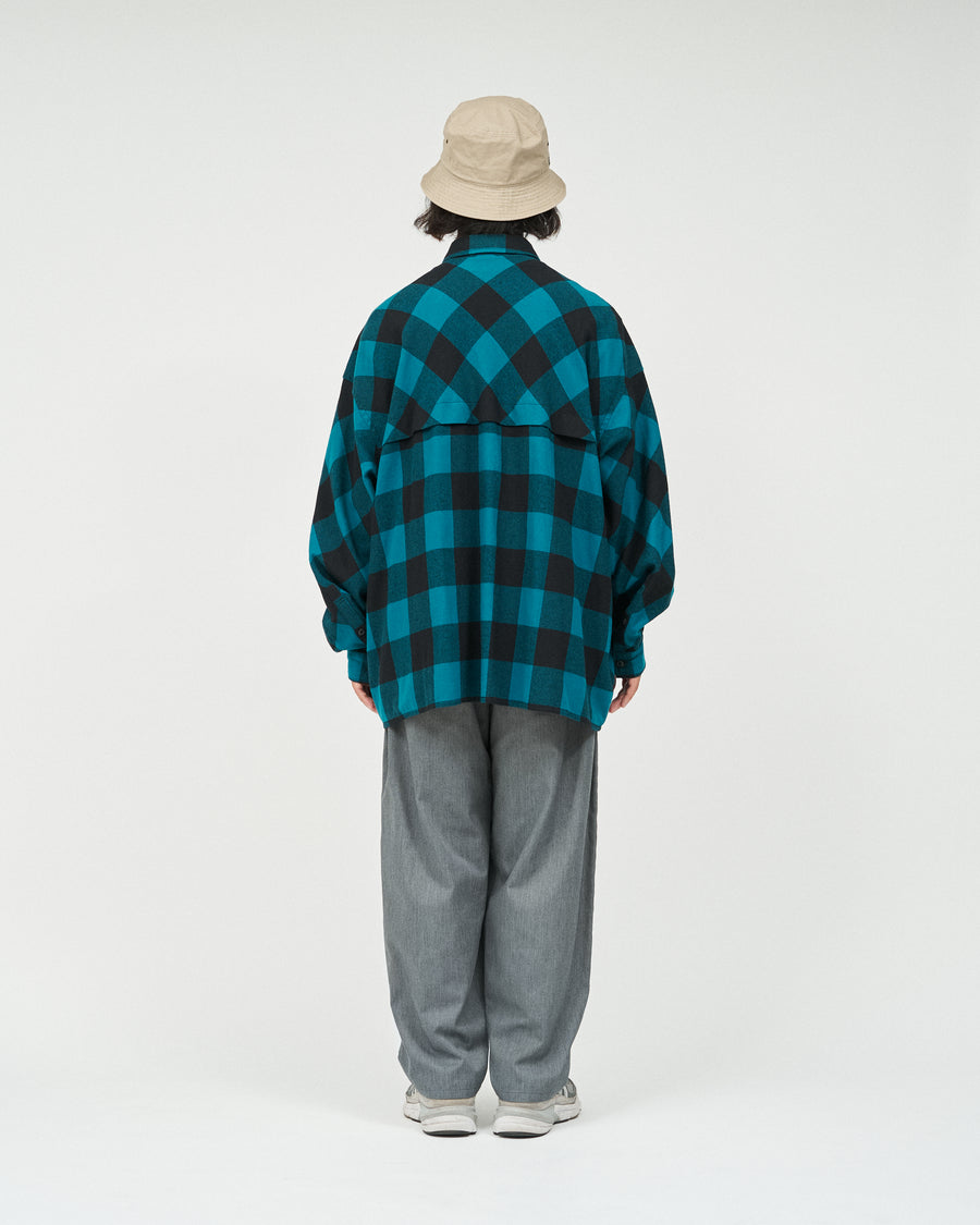 FLANNEL CHECK OVER YOKE SHIRT