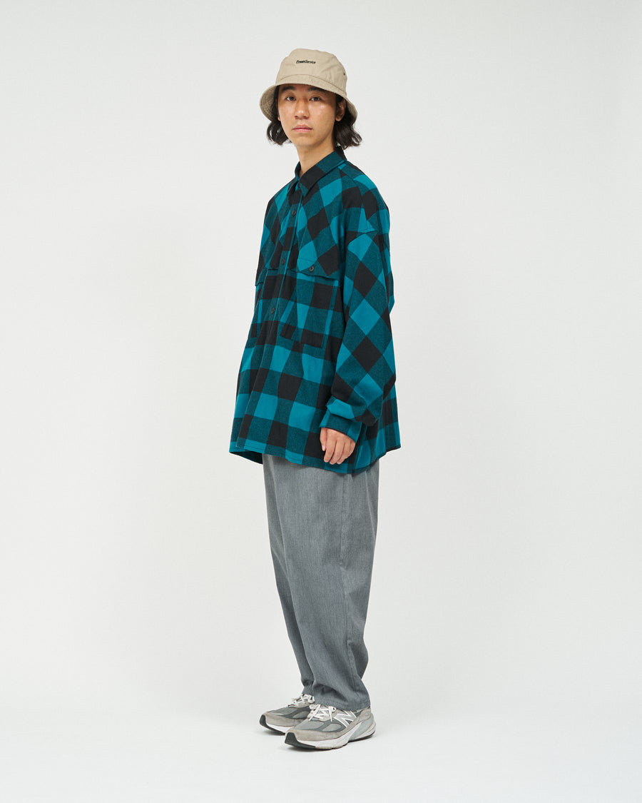 FLANNEL CHECK OVER YOKE SHIRT