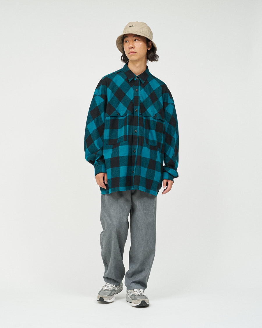 FLANNEL CHECK OVER YOKE SHIRT
