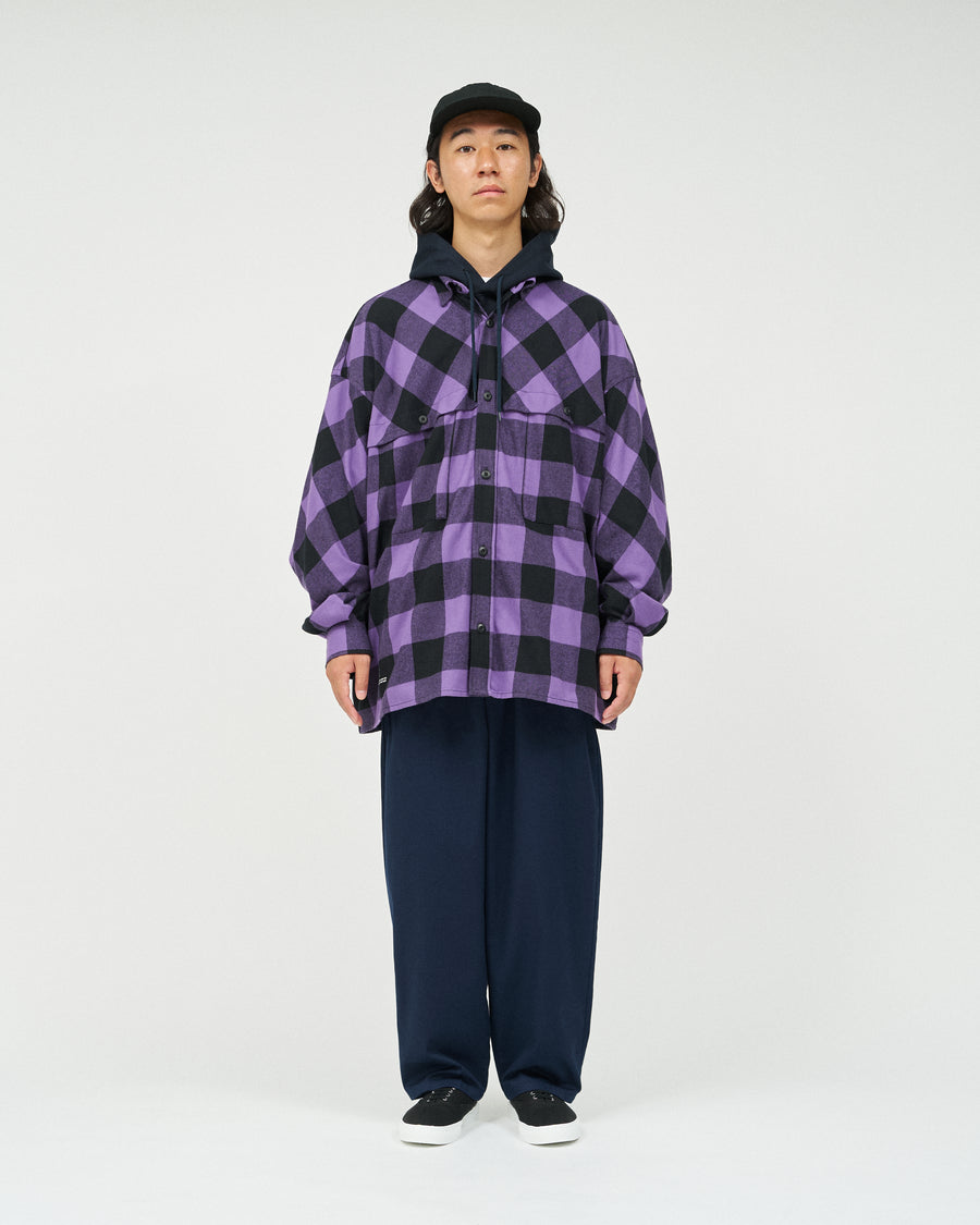 FLANNEL CHECK OVER YOKE SHIRT