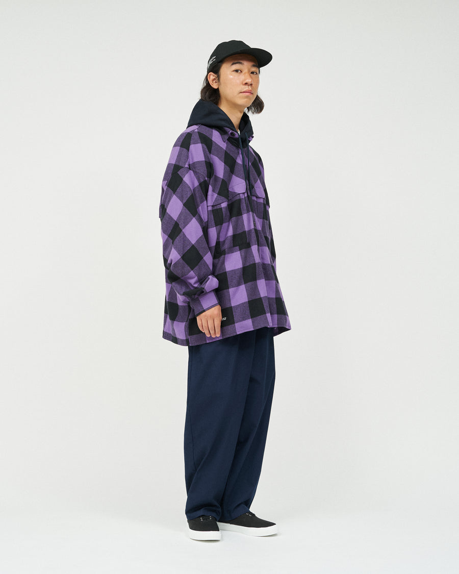 FLANNEL CHECK OVER YOKE SHIRT