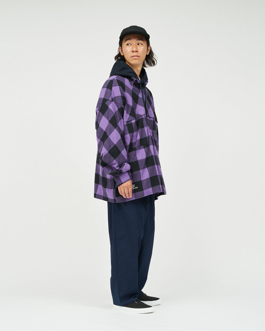 FLANNEL CHECK OVER YOKE SHIRT