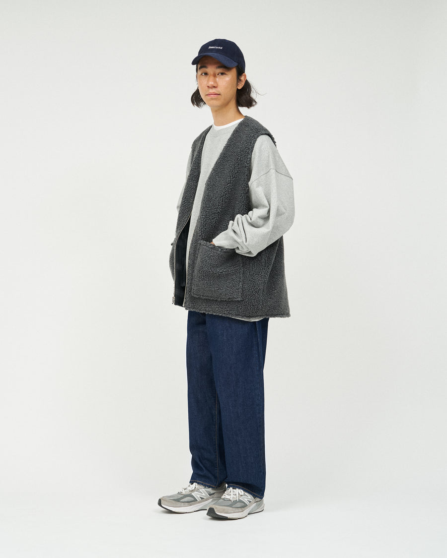 FLANNEL CHECK REVERSIBLE VEST