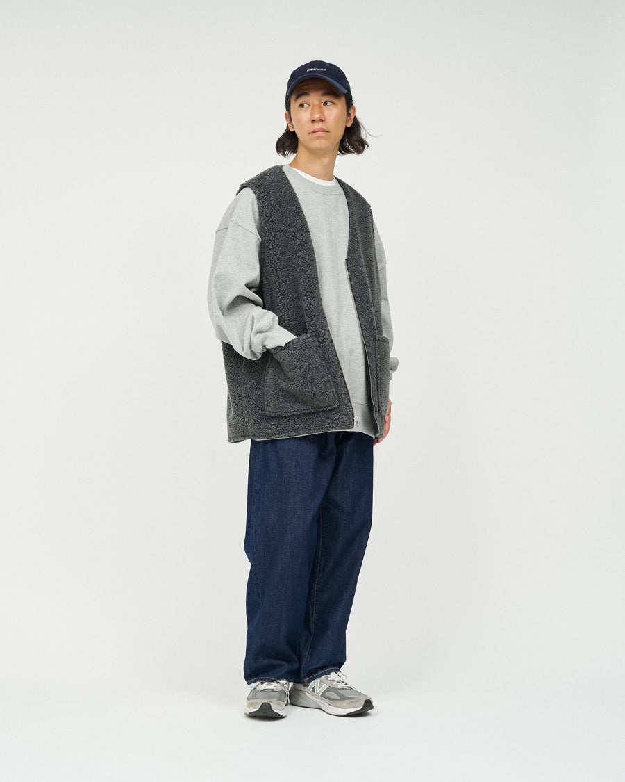 FLANNEL CHECK REVERSIBLE VEST