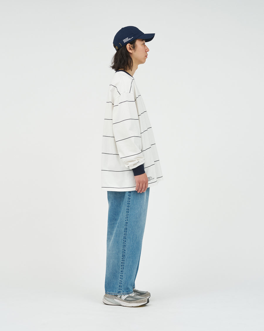 フレッシュサービス PIN BORDER L/S TEE NAVY*WHITEL PIN BORDER L/S TEE – FreshService® official site