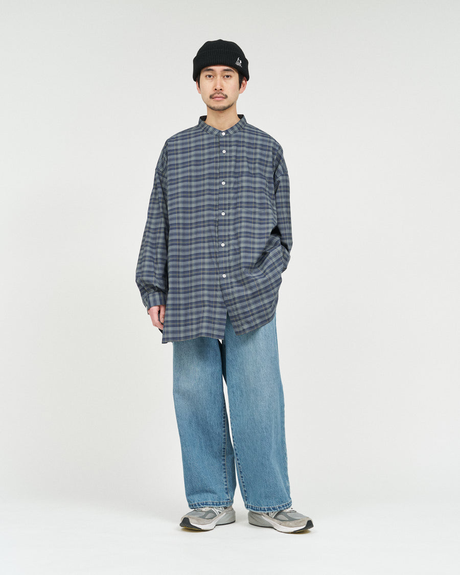 フレッシュサービス MADRAS DRY TECH REGULAR SH GM MADRAS DRY TECH BAND COLLAR SHIRT – FreshService® official site