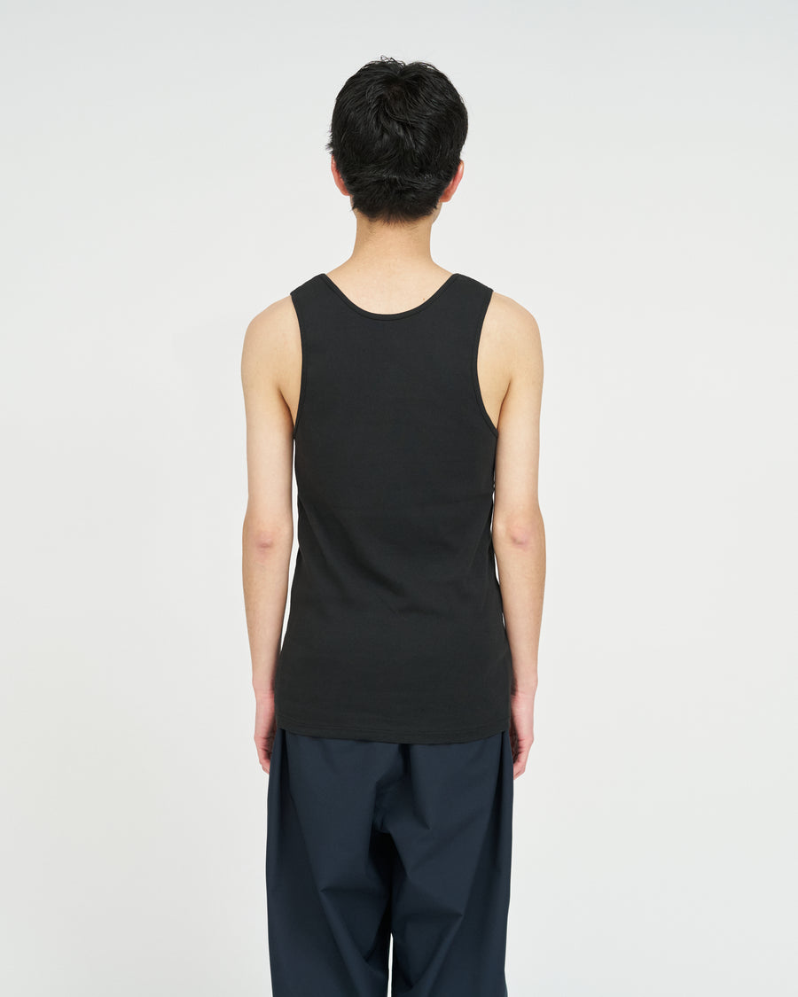 SUNTORY 黒　タンクトップ Y-3 KURO TANK TOP(XS Black): Yohji Yamamoto POUR HOMME｜THE SHOP