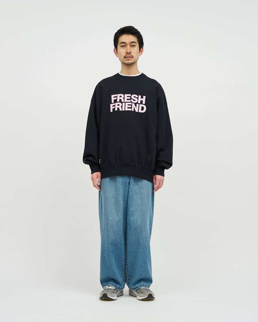 トップス FRIEND EDITIONS LIGHT OZ CREW NECK SWEAT FRIEND EDITIONS LIGHT OZ CREW NECK SWEAT – FreshService® official site