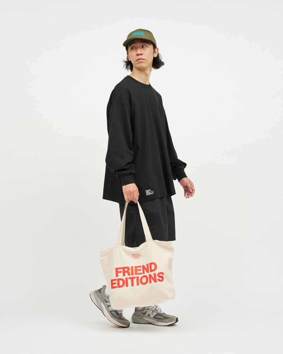 FRIEND EDITIONS CANVAS ZIP TOTE BAG – FreshService® official site