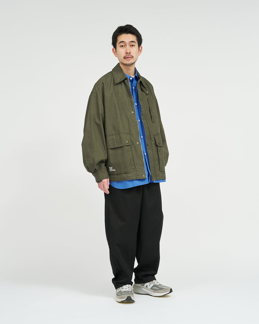 WAXED OXFORD UTILITY JACKET – FreshService® official site