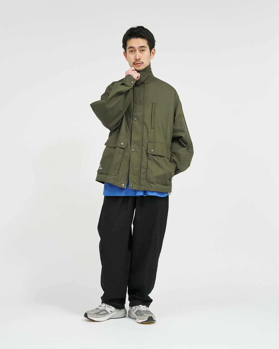 WAXED OXFORD UTILITY JACKET – FreshService® official site