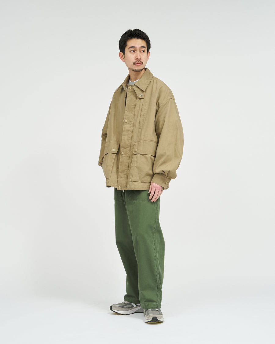 WAXED OXFORD UTILITY JACKET – FreshService® official site