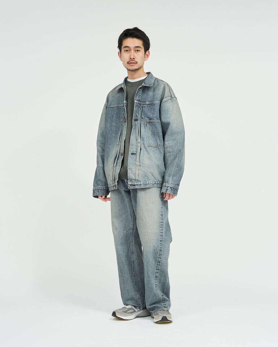 SHABBY HEAVY KIBATA SHUTTLE HYPER BIG WWⅡ ”1ST” DENIM JACKET