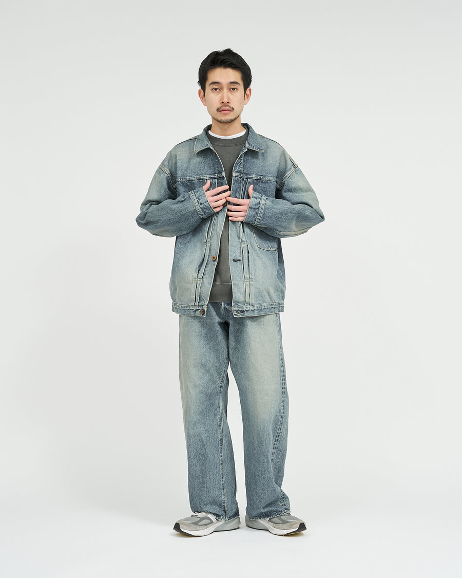 SHABBY HEAVY KIBATA SHUTTLE HYPER BIG WWⅡ ”1ST” DENIM JACKET