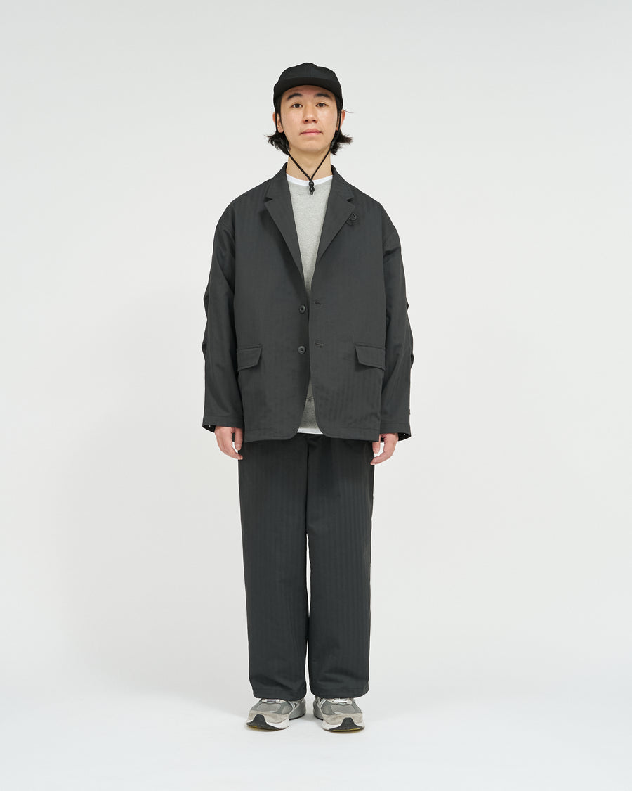 TECH LOOSE 2B JACKET HERRINGBONE – FreshService® official site
