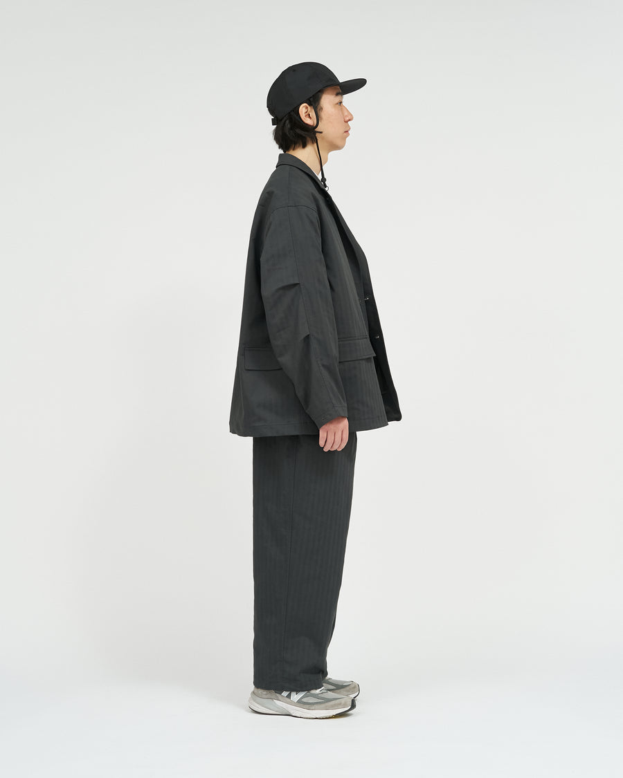 TECH LOOSE 2B JACKET HERRINGBONE – FreshService® official site