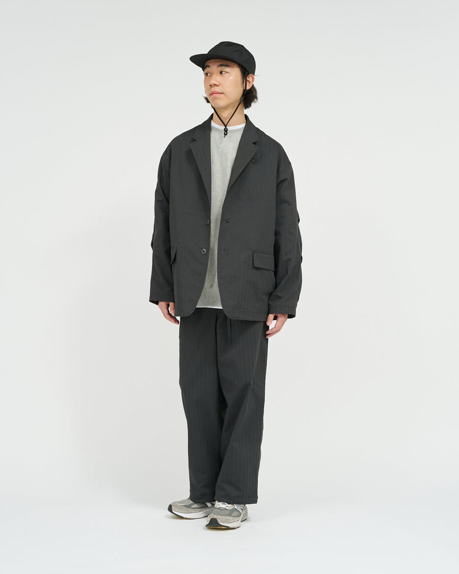 TECH LOOSE 2B JACKET HERRINGBONE – FreshService® official site