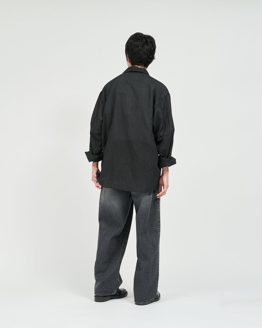 Slik-Co Voile Open-collar Shirt L/S – FreshService® official site