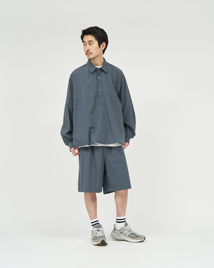 CRISP COTTON ANORAK L/S SHIRT – FreshService® official site