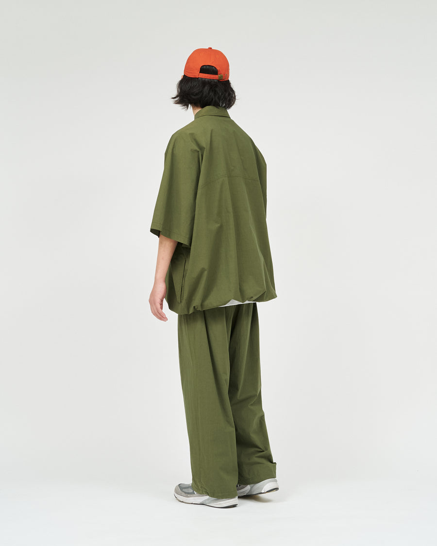 CRISP COTTON ANORAK S/S SHIRT – FreshService® official site