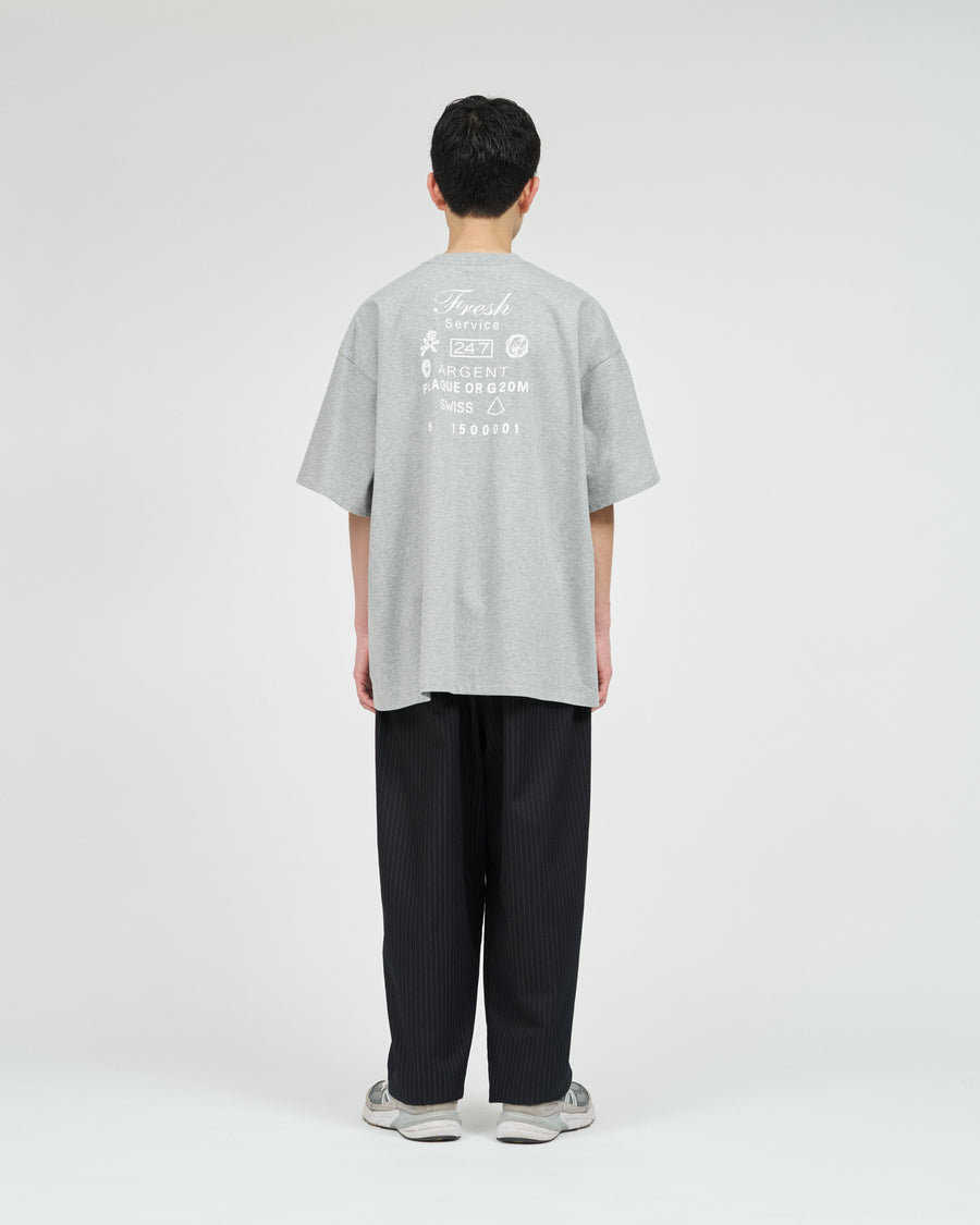 トップス FreshService CORPORATE S/S SHIRT CORPORATE PRINTED S/S TEE “TIMEPIECE” – FreshService® official site